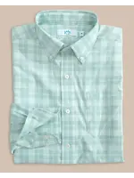 Southern Tide Southern Tide Primrose Plaid Sportshirt Morning Mist Sage