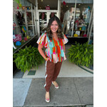 Crosby by Mollie Burch Crosby Adelee Top - Vintage Ikat