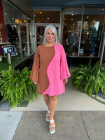 Crosby by Mollie Burch Crosby Cecile Dress - Copper/Persimmon