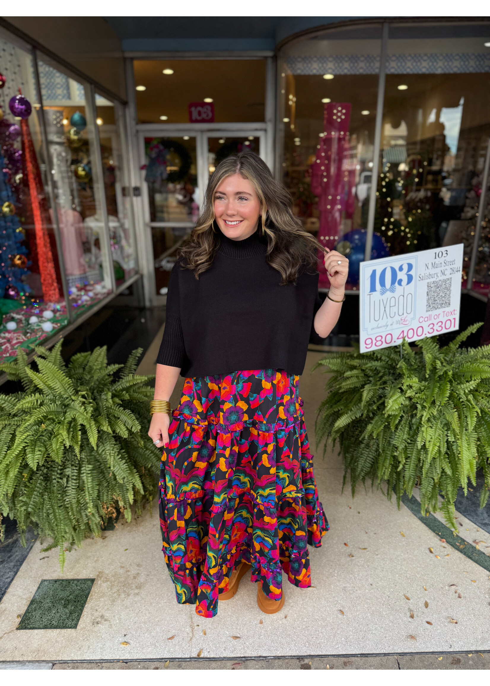 Britton Court Briton Court Savannah Skirt - Floral