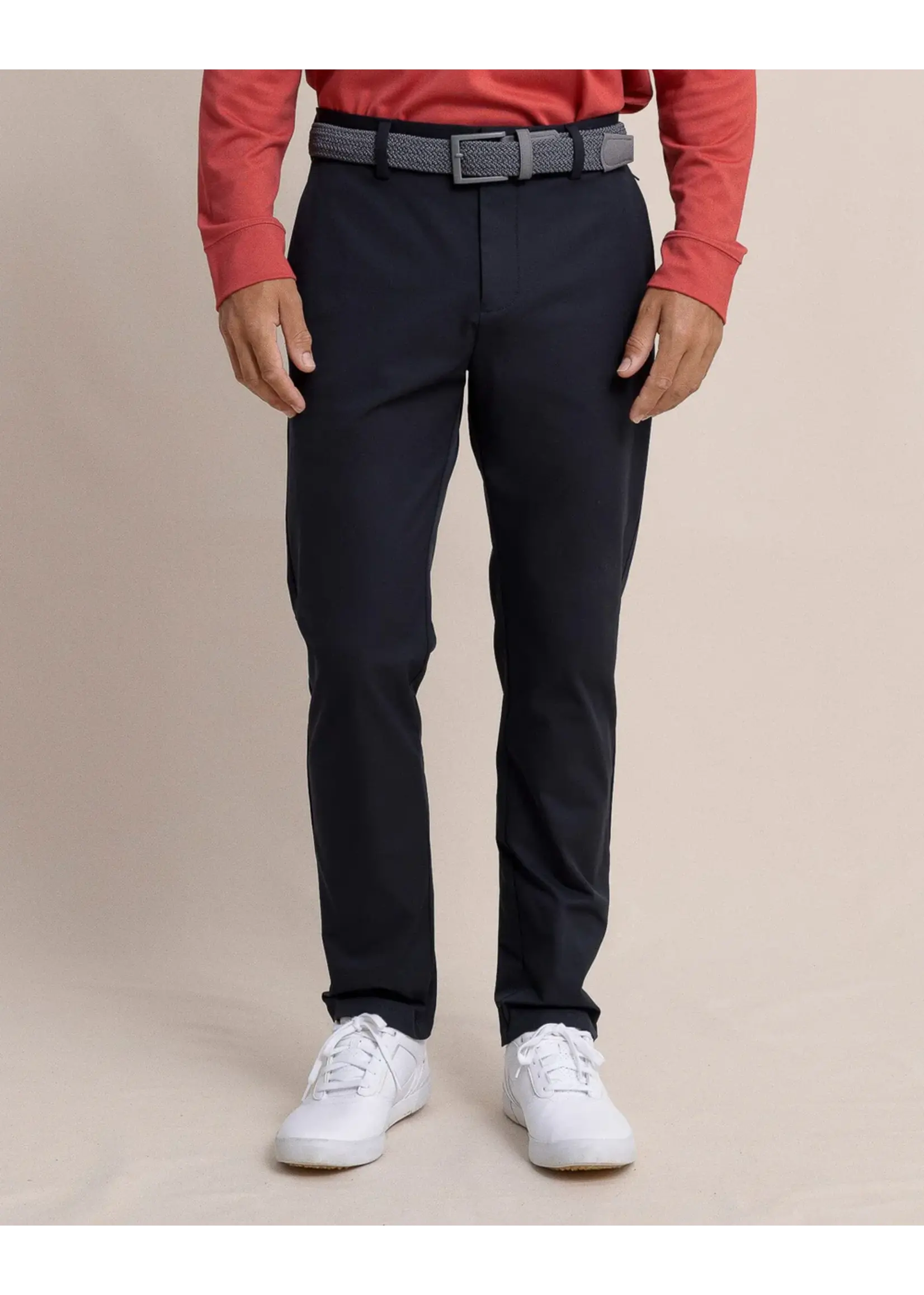 Southern Tide Southern Tide M Jack Perf Pant - Caviar Black