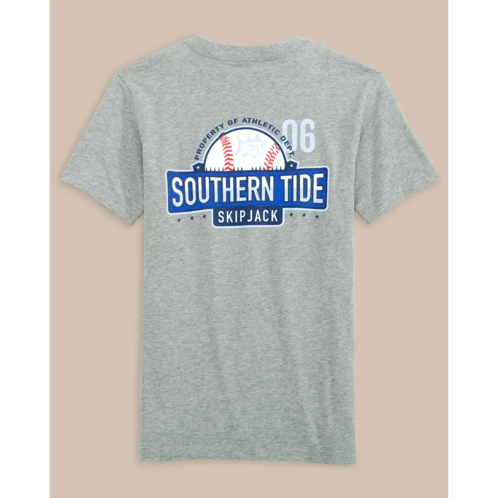 Southern Tide Southern Tide Y SS Baseball Tee