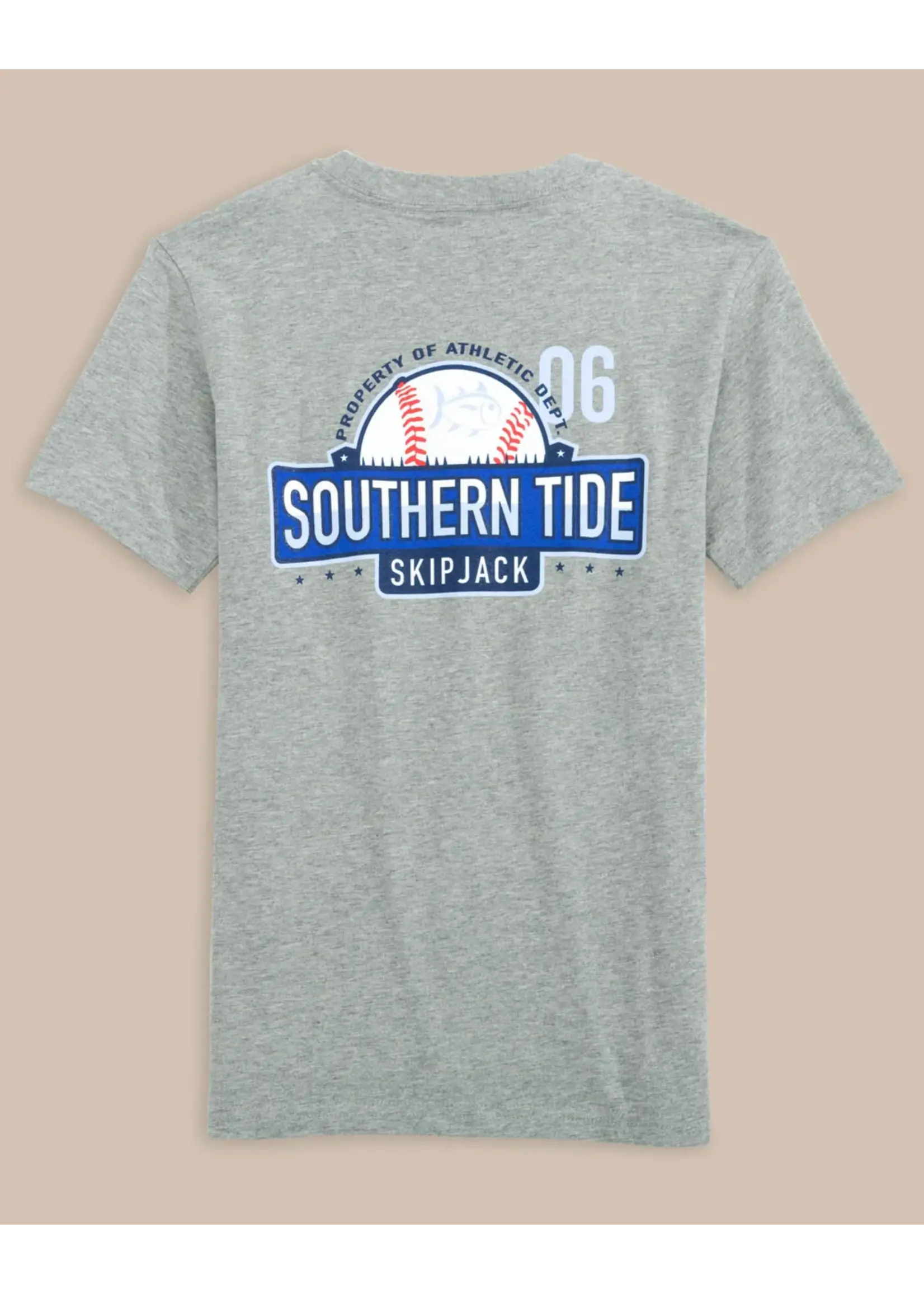 Southern Tide Southern Tide Y SS Baseball Tee