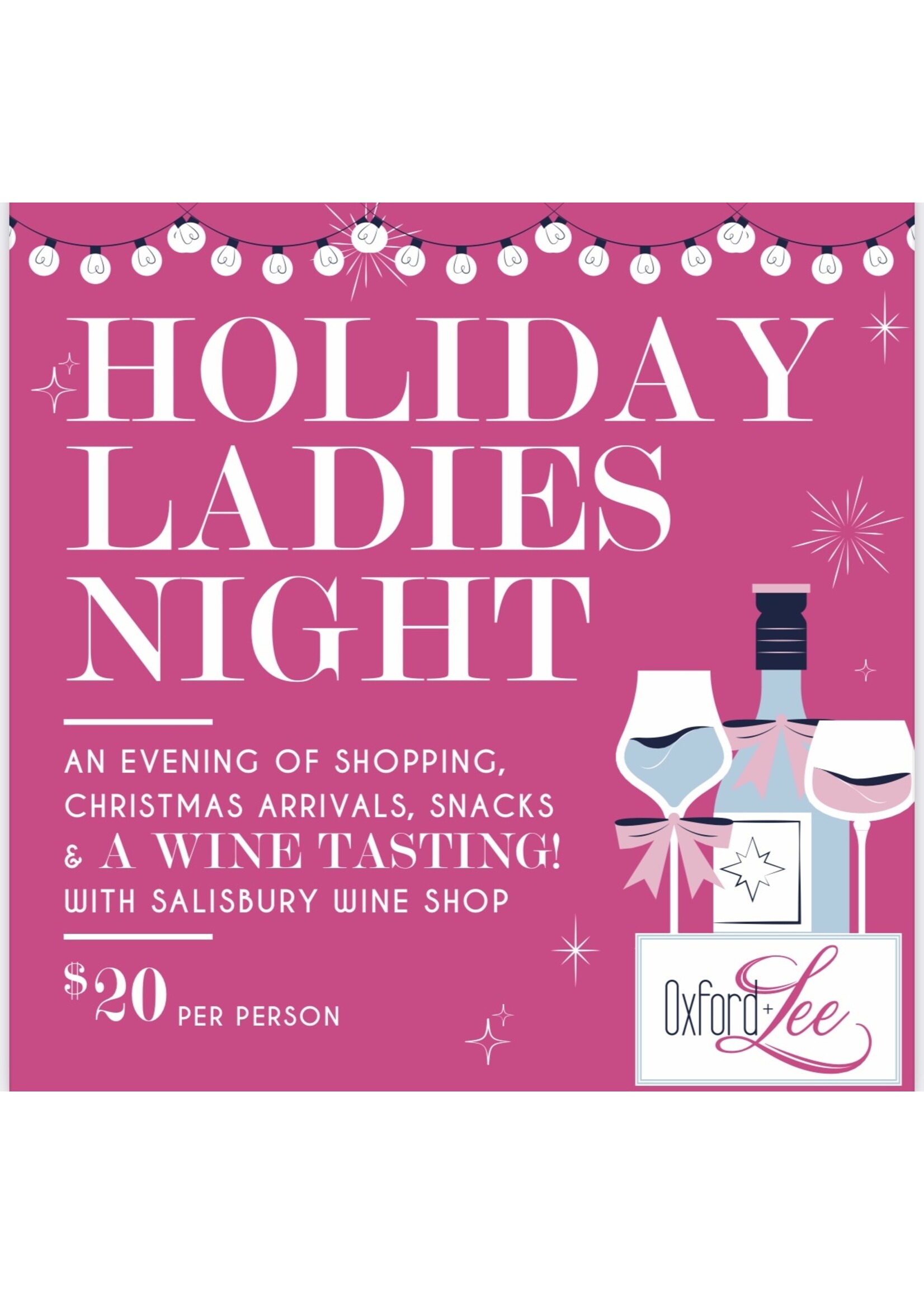 Ladies Night out with Salisbury Wine Shop!