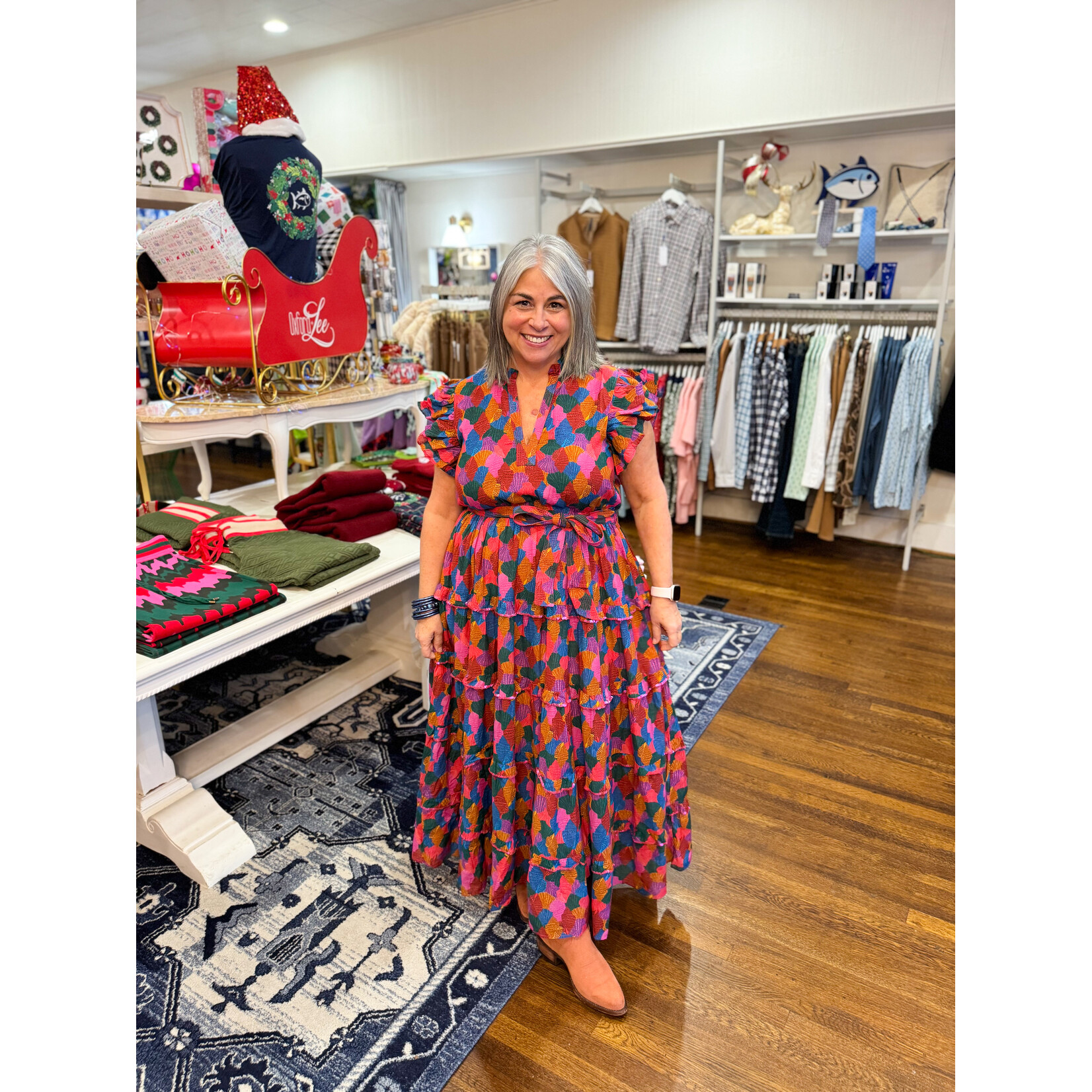 Britton Court Briton Court Deliah Maxi Dress - Candy Pink