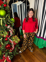 Crosby by Mollie Burch Crosby Cora Trouser - Leopard Den
