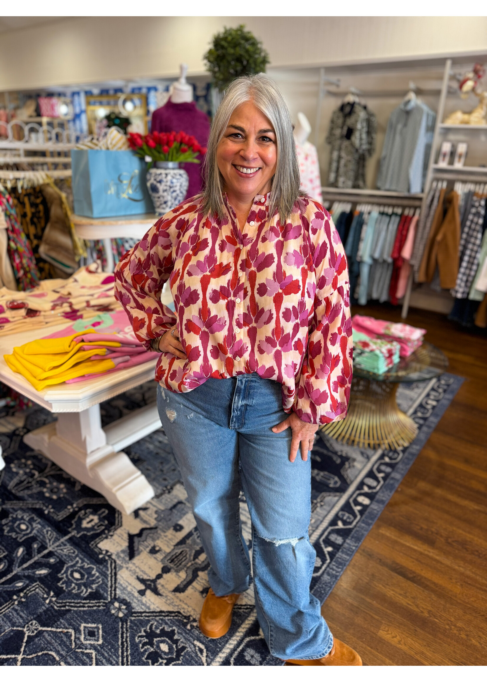 Elizabeth James Elizebeth James Emory Top - Moody Palm