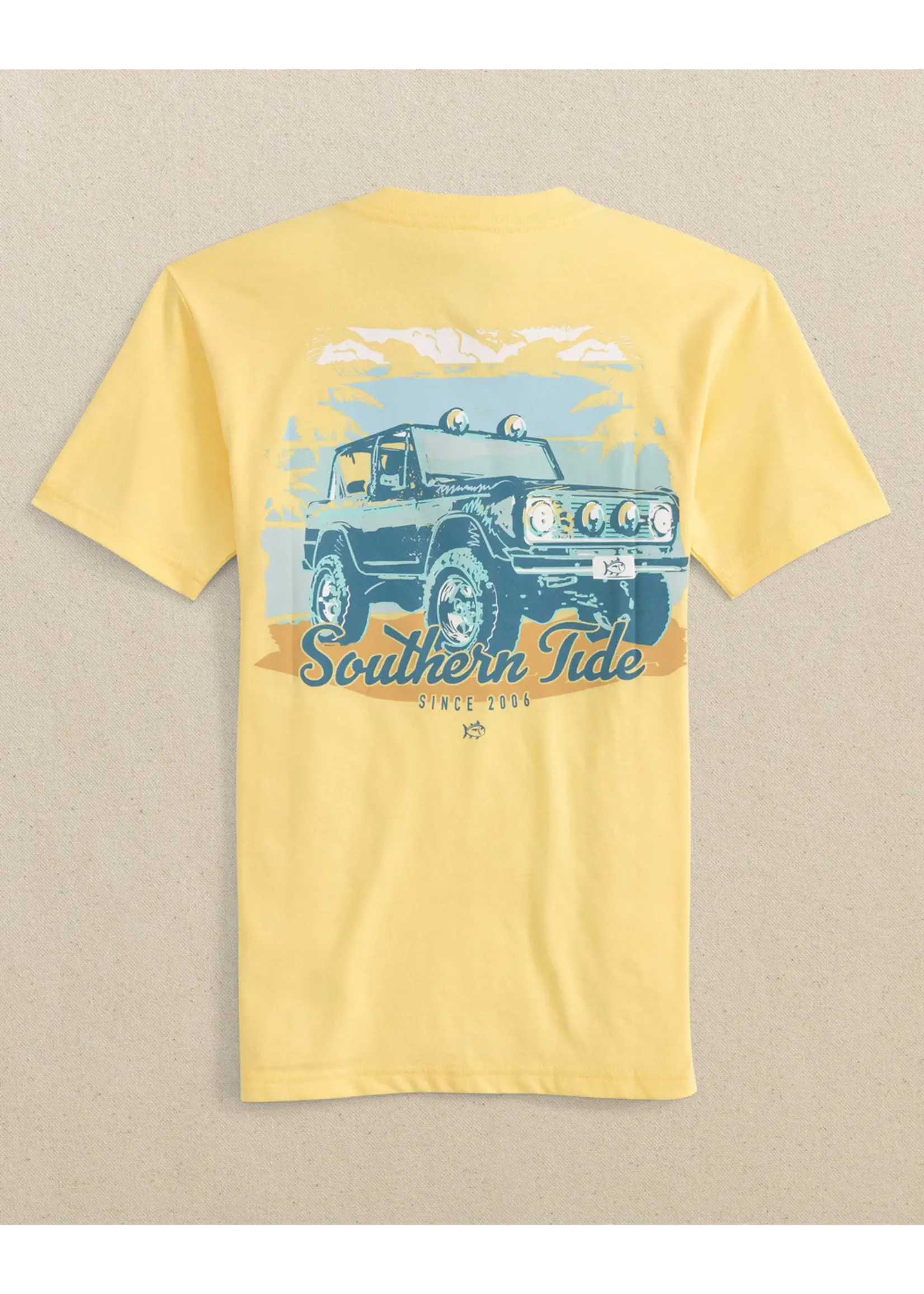 Southern Tide Southern Tide Y SS Coastal Cruise Tee -Tuscan Sun