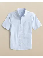 Southern Tide Southern Tide Y SS Folly Field Seersucker Sportshirt - Ocean Channel