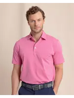 Southern Tide Southern tide M SS Breeze Clayton Stripe Polo - Very Berry