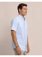 Southern Tide Southern Tide M SS Folly Field Stripe Seersucker Sportshirt - Ocean Channel