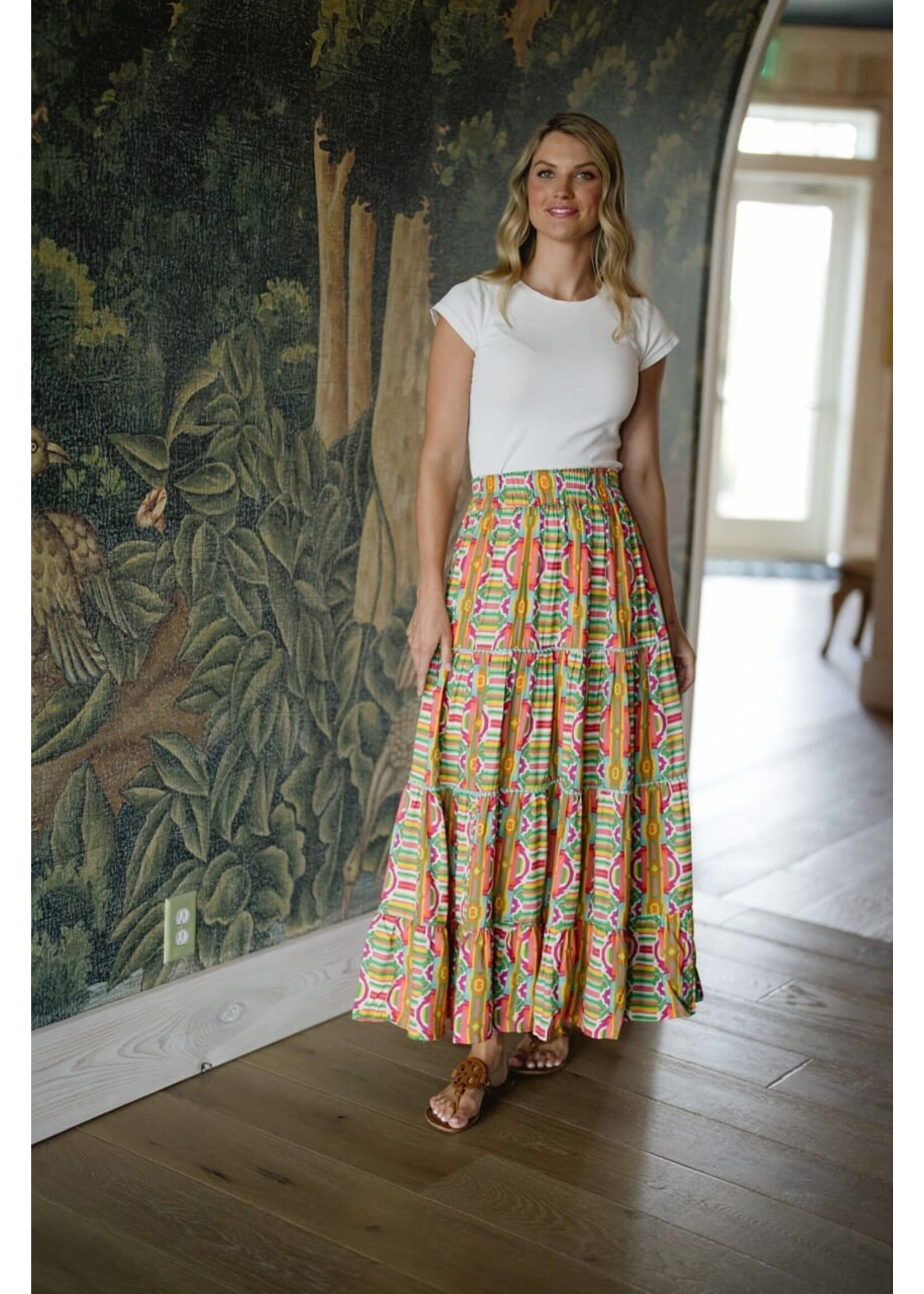 Britton Court Briton Court Savannah Skirt - Mosaic