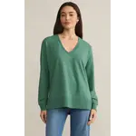 Z Supply Z Supply Modern V Neck Weekender - Botanical green