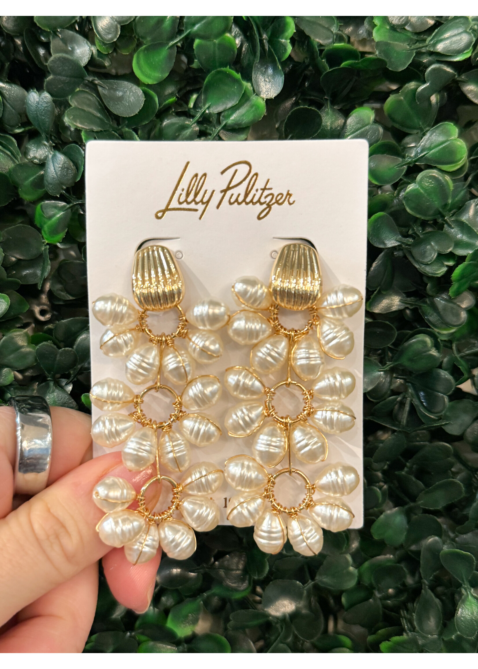 Lilly Pulitzer Lilly Pulitzer Bouquet Toss Earrings - Gold