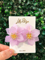 Lilly Pulitzer Lilly Pulitzer Orchid Garden Earrings - Water Hyacinth