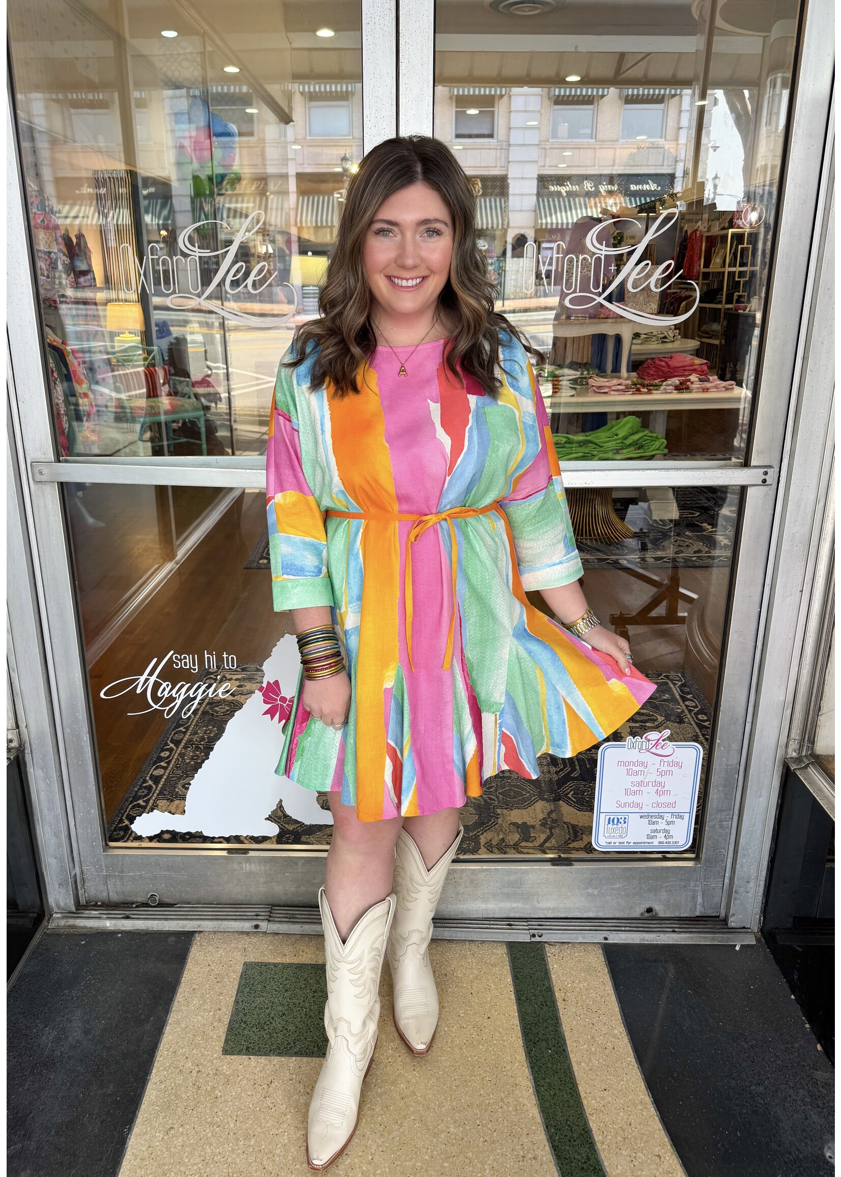 Crosby by Mollie Burch Crosby Lucy Dress - Watercolor