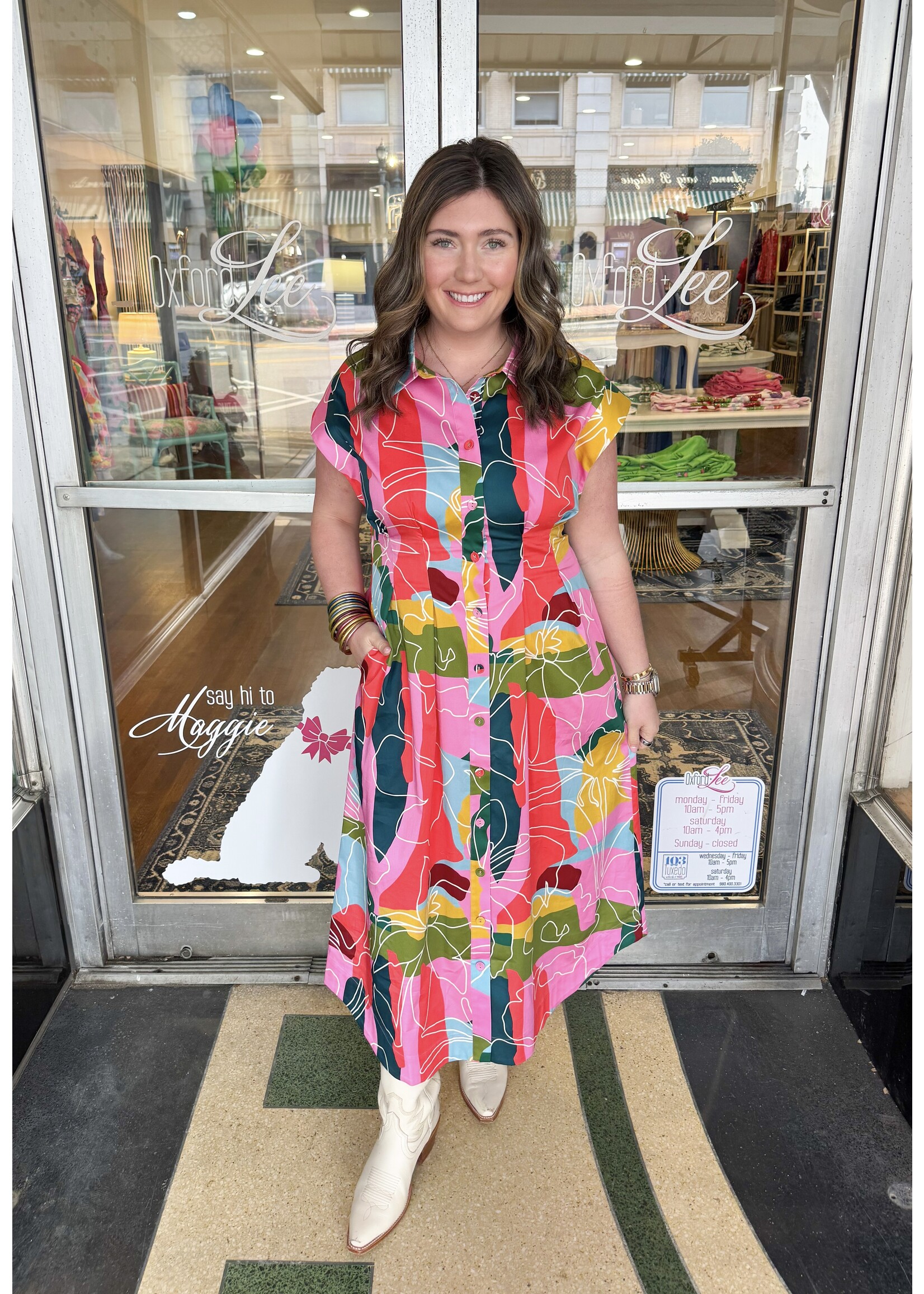 Crosby by Mollie Burch Crosby Quincey Dress - Floral Whimsy