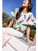 qos QoS Multi Carrot Tee