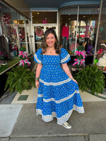 Elizabeth James Elizabeth Allie Dress - Tulip Blue