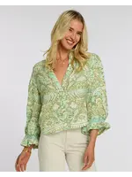 Elizabeth James Elizabeth James Emily Top - Aqua
