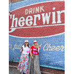 AnnaCraig + Oxford + Lee Bow Cherry Tee - White {unisex}