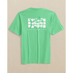 Southern Tide Southern Tide - Window Pane Skipjack Tee -Jade Green