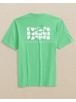Southern Tide Southern Tide - Window Pane Skipjack Tee -Jade Green