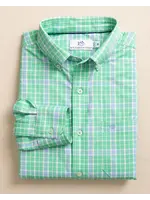 Southern Tide Southern Tide Beckenham plaid Sportshirt Jade green