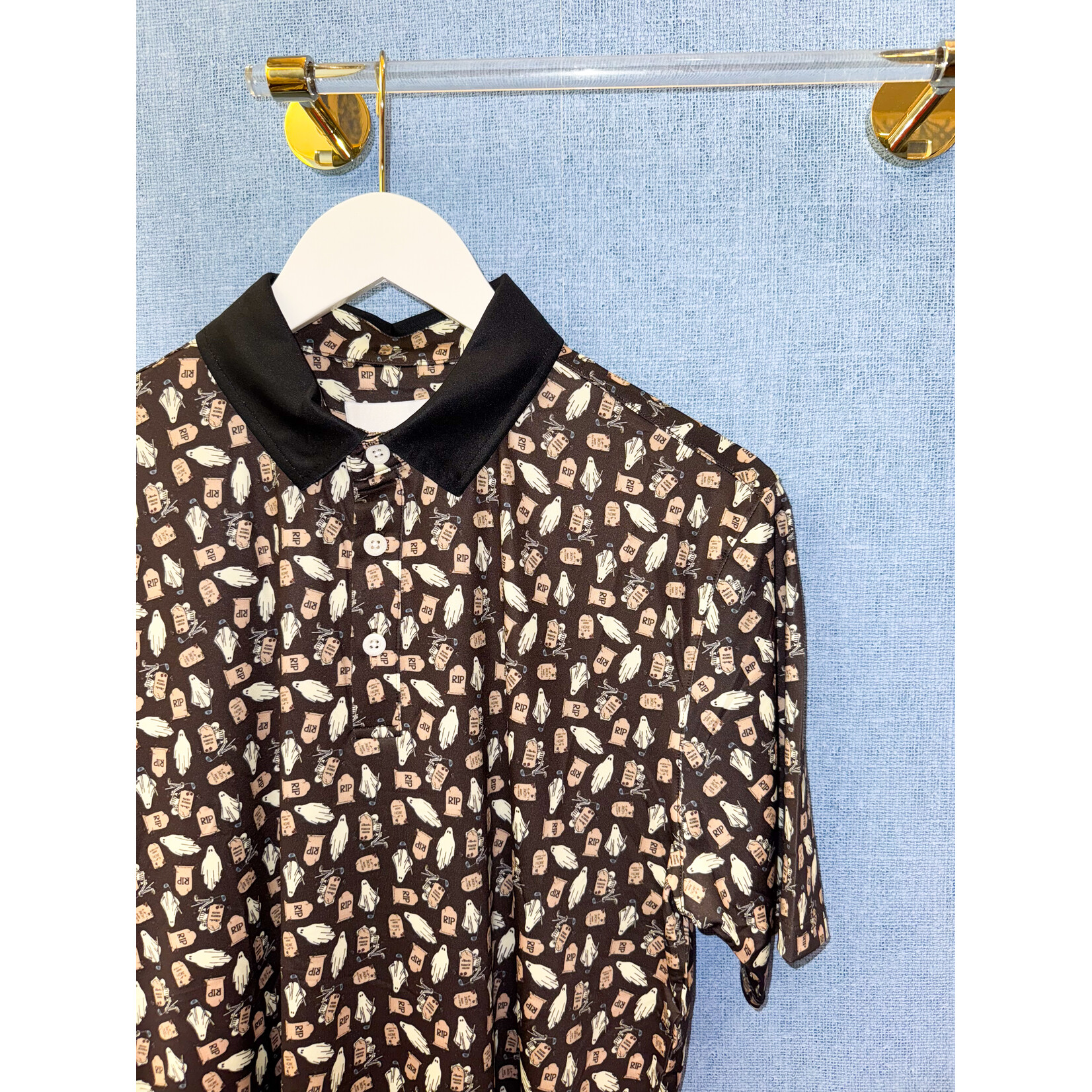 smith & Quinn Smith&Quinn Harvey shirt- Golf to the grave