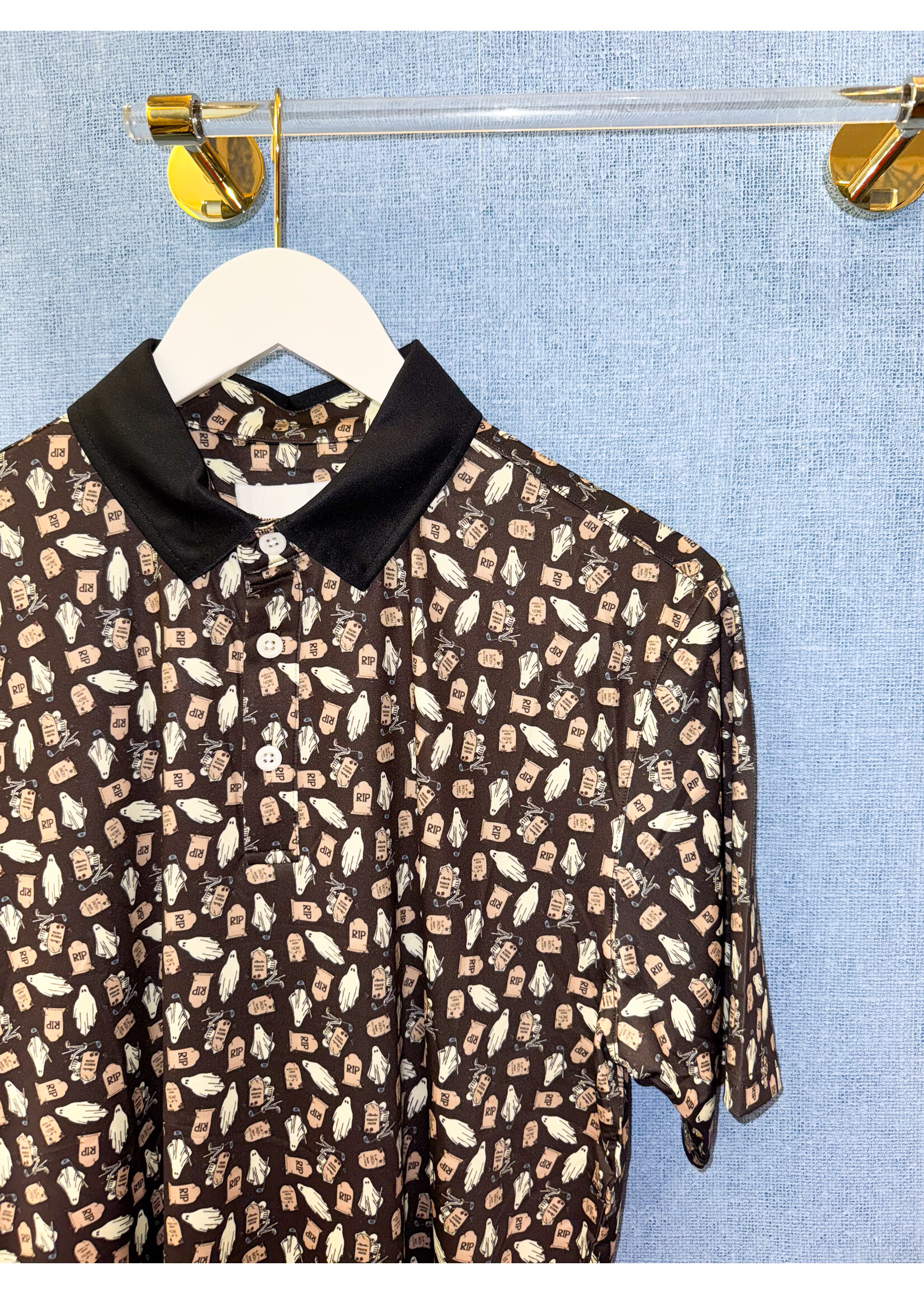 smith & Quinn Smith&Quinn Harvey shirt- Golf to the grave