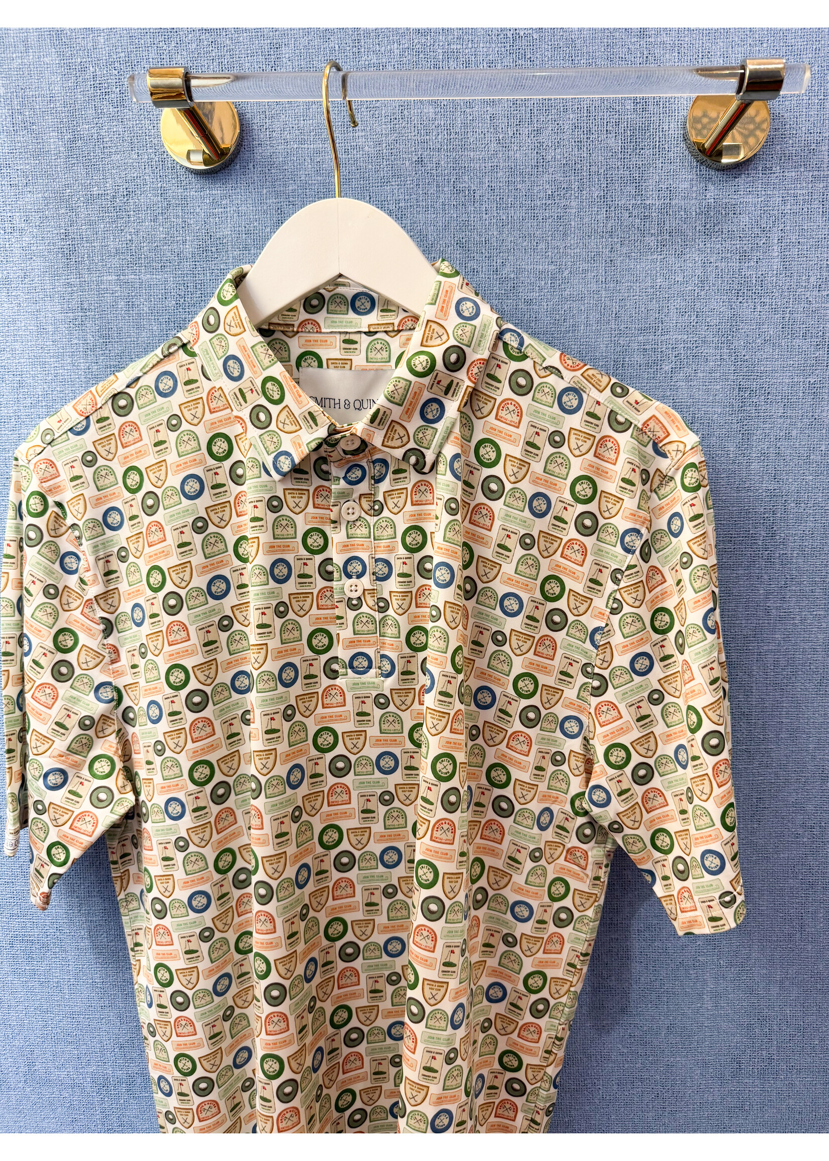 smith & Quinn Smith &Quinn Harvey Shirt-Patch Play White