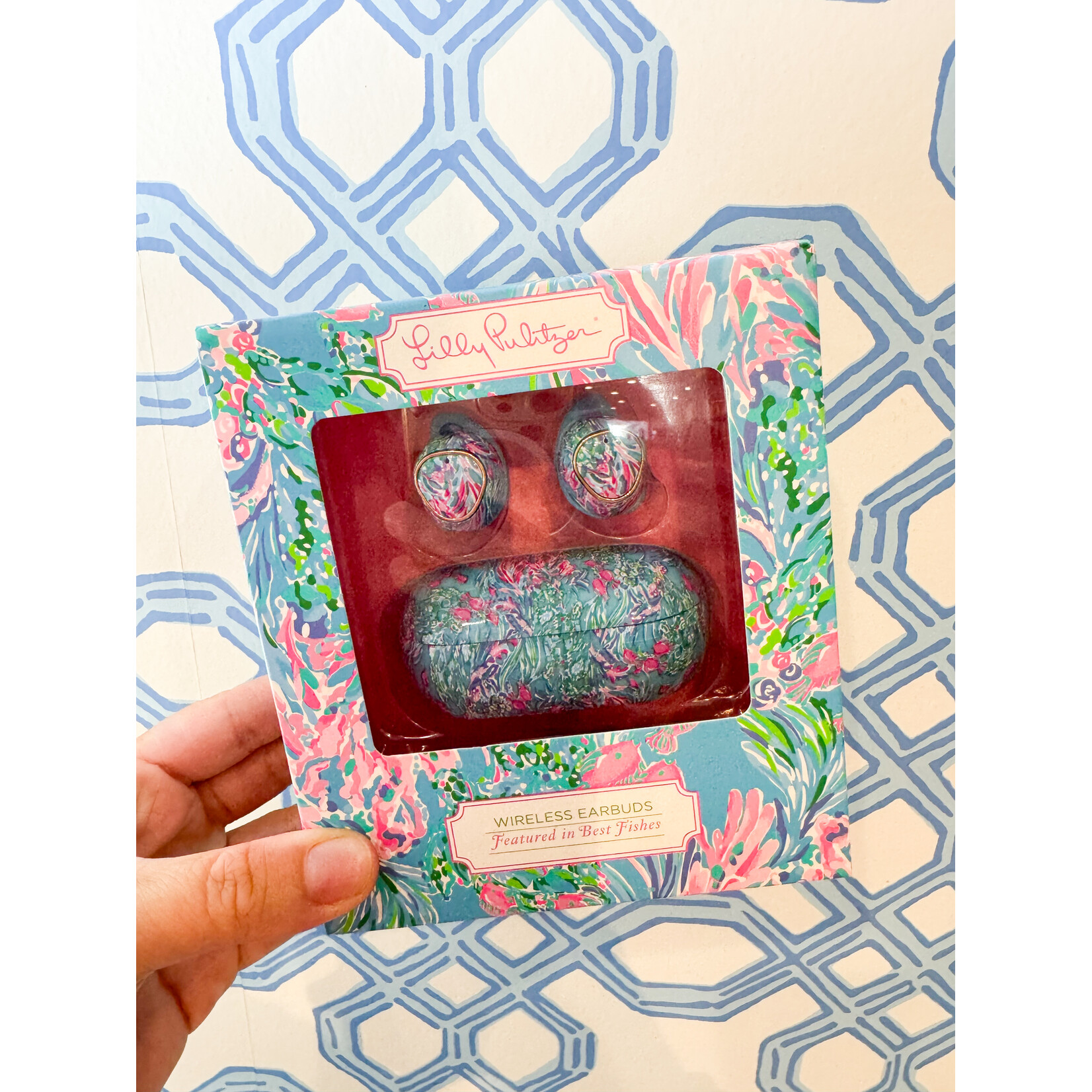 Lilly Pulitzer Lilly Pulitzer Earbuds-Best Fishes