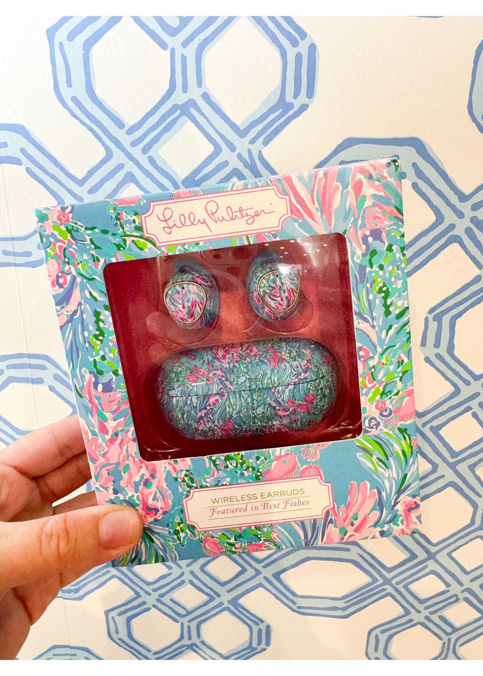 Lilly Pulitzer Lilly Pulitzer Earbuds-Best Fishes