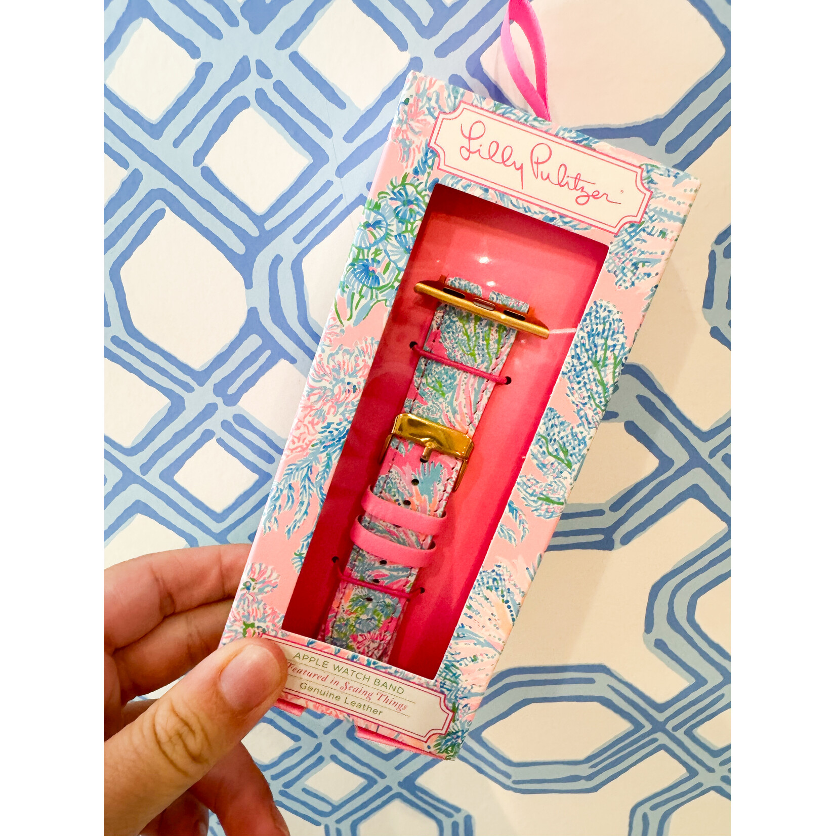 Lilly Pulitzer Lilly Pulitzer Apple Watch band- Seaing