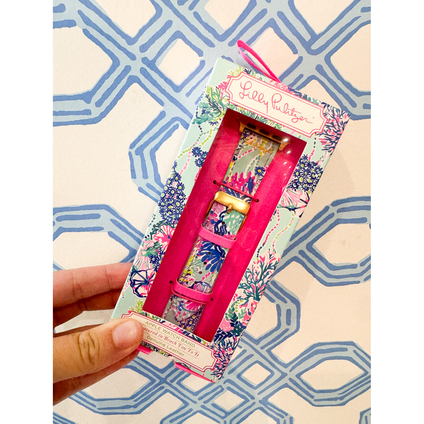 Lilly Pulitzer Lilly Pulitzer Apple Watch band-Beach