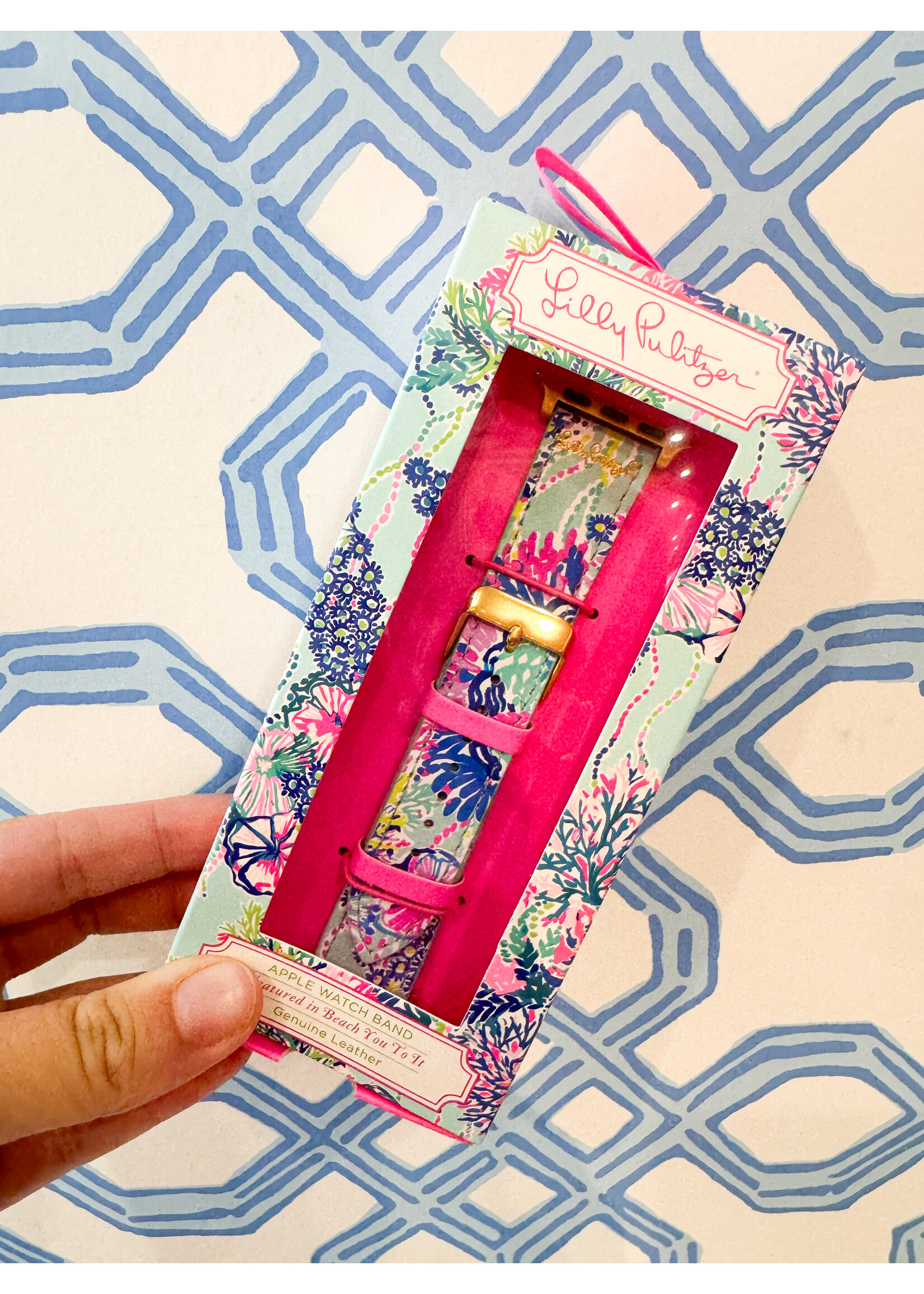 Lilly Pulitzer Lilly Pulitzer Apple Watch band-Beach