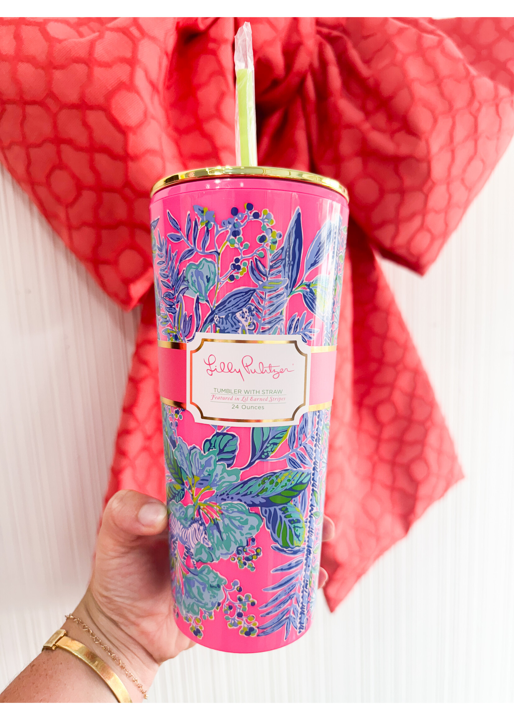 Lilly Pulitzer Lilly Pulitzer Tumbler-Lil Earned Stripe