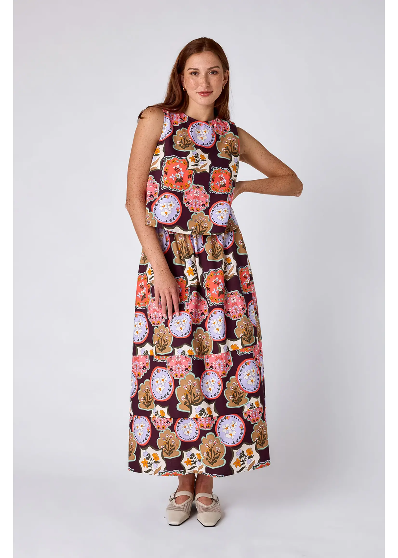 Crosby by Mollie Burch Crosby Marlow Skirt - Stamp Collection