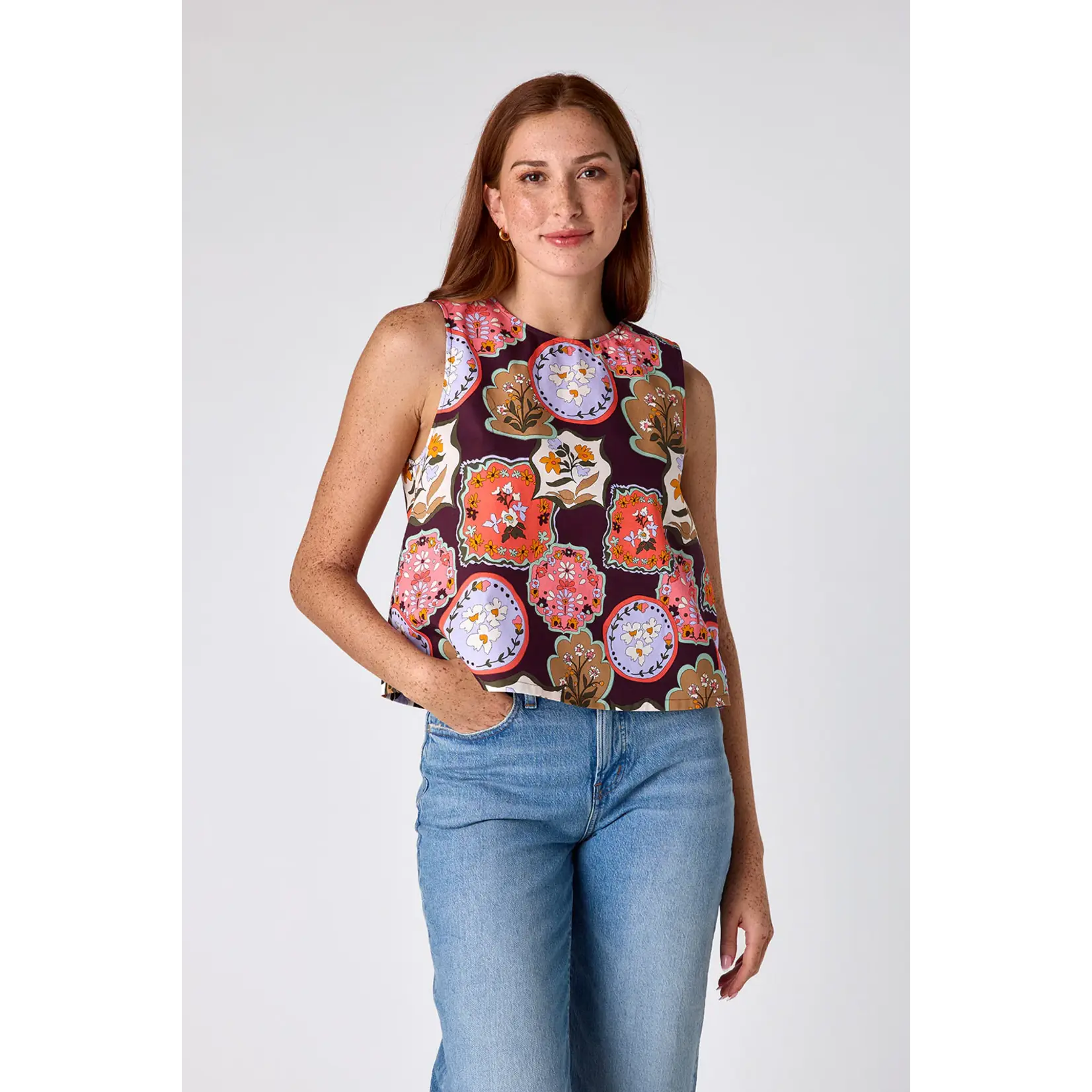 Crosby by Mollie Burch Crosby Alma Top - Stamp Collection