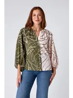 Crosby by Mollie Burch Crosby Livie Top - Climbing Ivy Mix