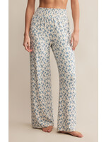 Z Supply Z Supply Dawn Smocked Ditsy Pant - Crystal