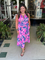 Lilly Pulitzer Lilly Pulitzer Ryland Midi - Starlight Navy
