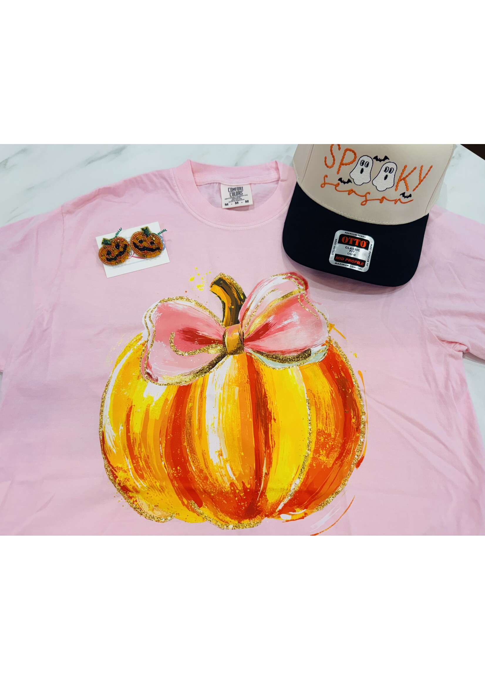 Pumpkin Comfort Colors Tee