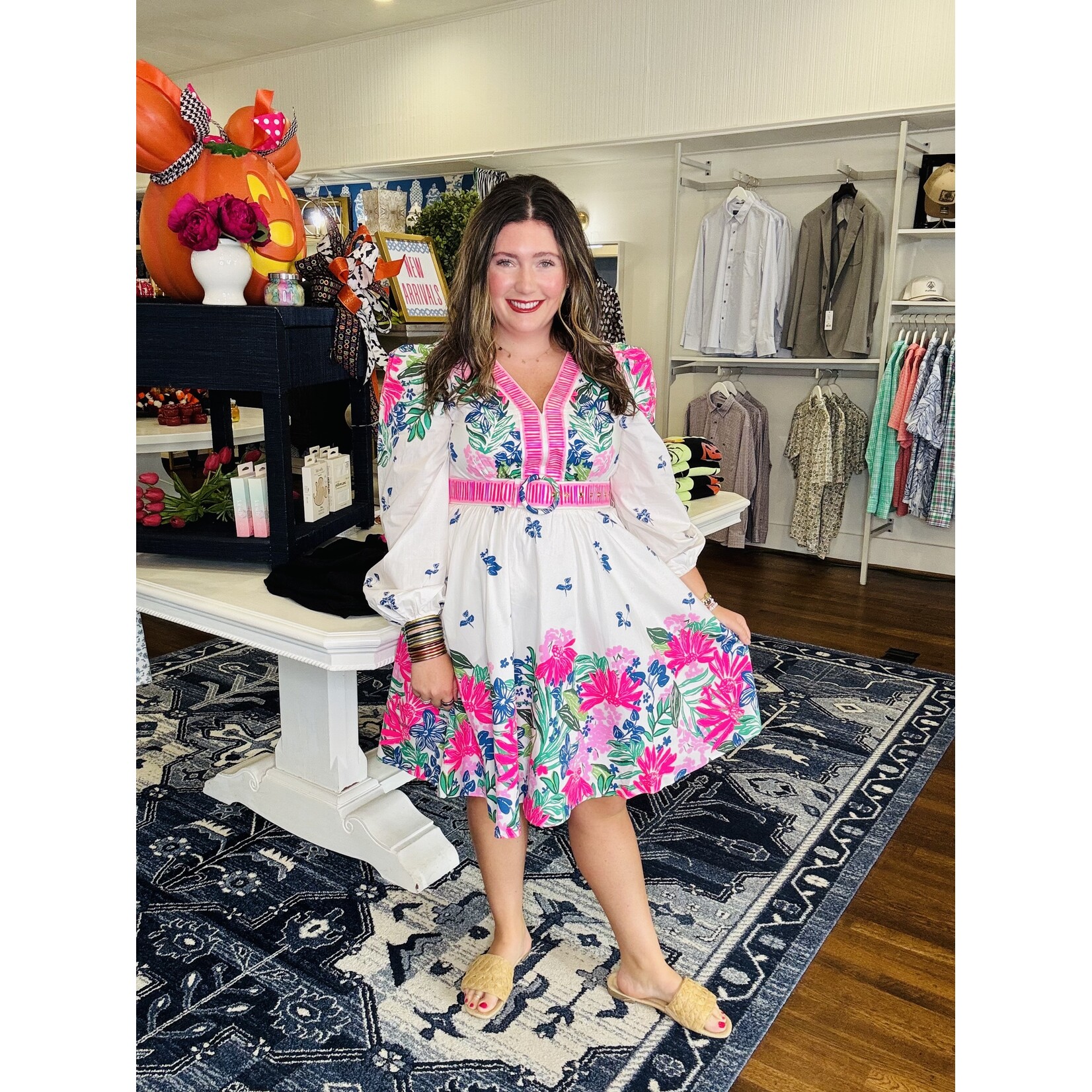 Lilly Pulitzer Lilly Pulitzer Chyanna V-Neck Dress - Endless Summer