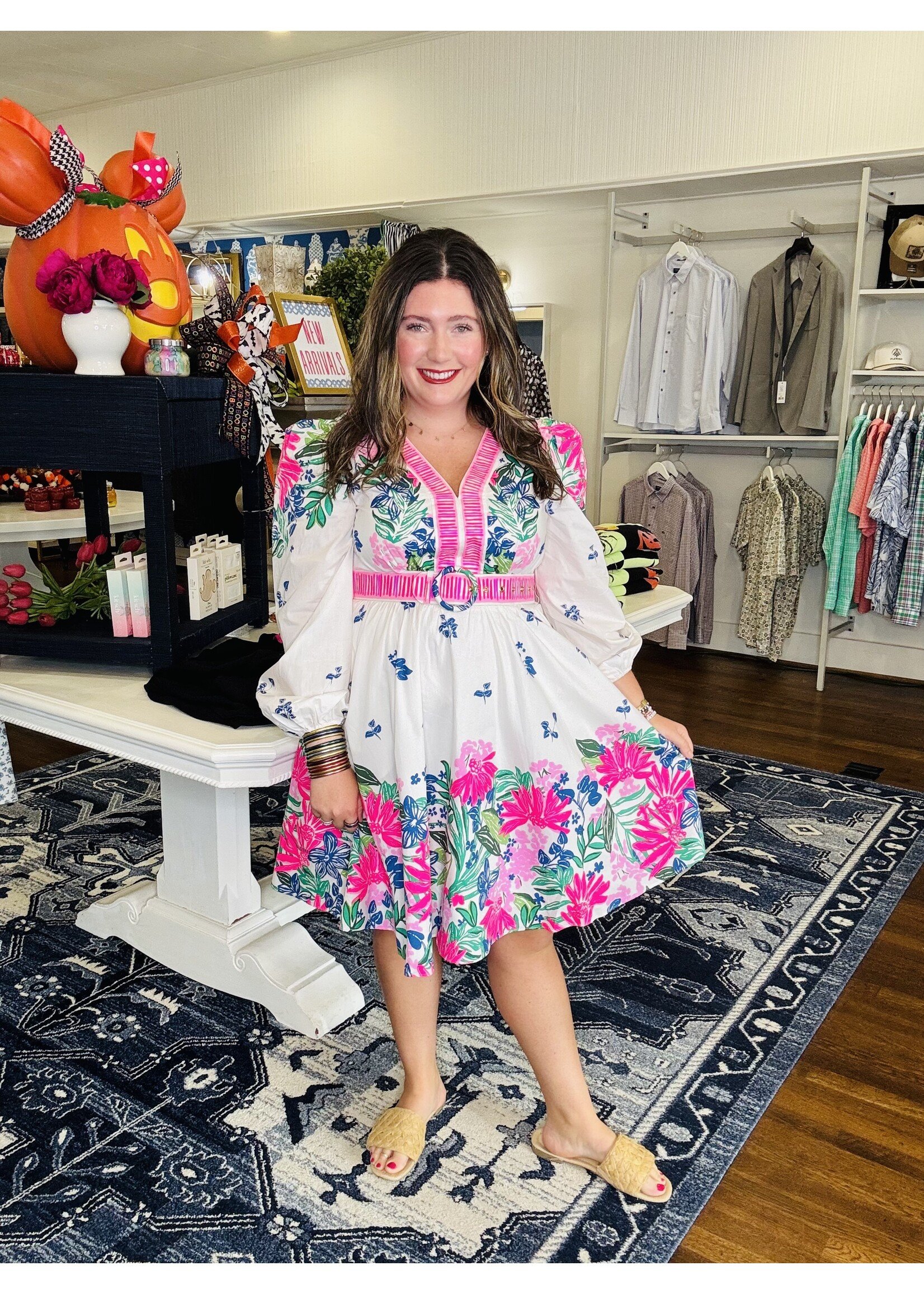 Lilly Pulitzer Lilly Pulitzer Chyanna V-Neck Dress - Endless Summer