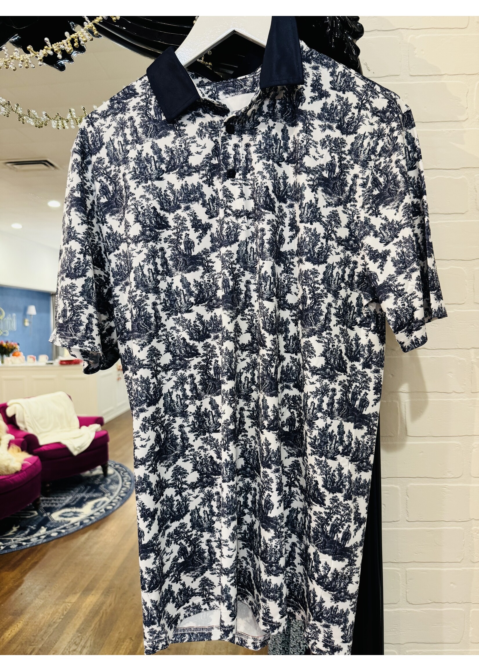 smith & Quinn Smith &Quinn -Men’s Polo Harvey Sussex Toile