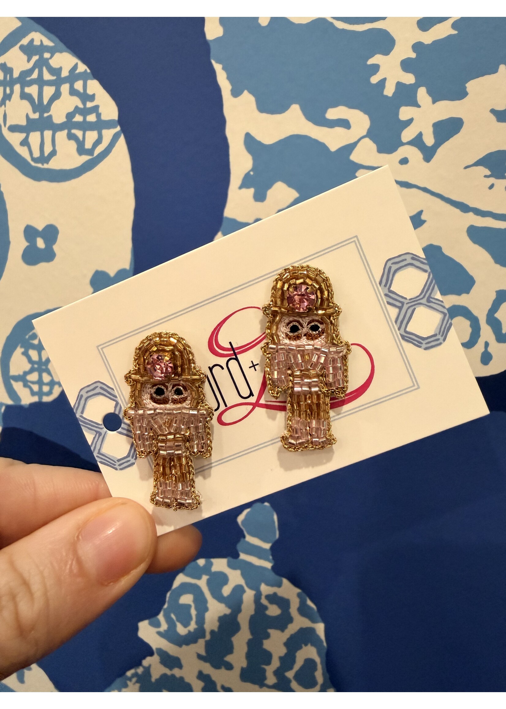 Christmas Nutcracker Stud Earrings