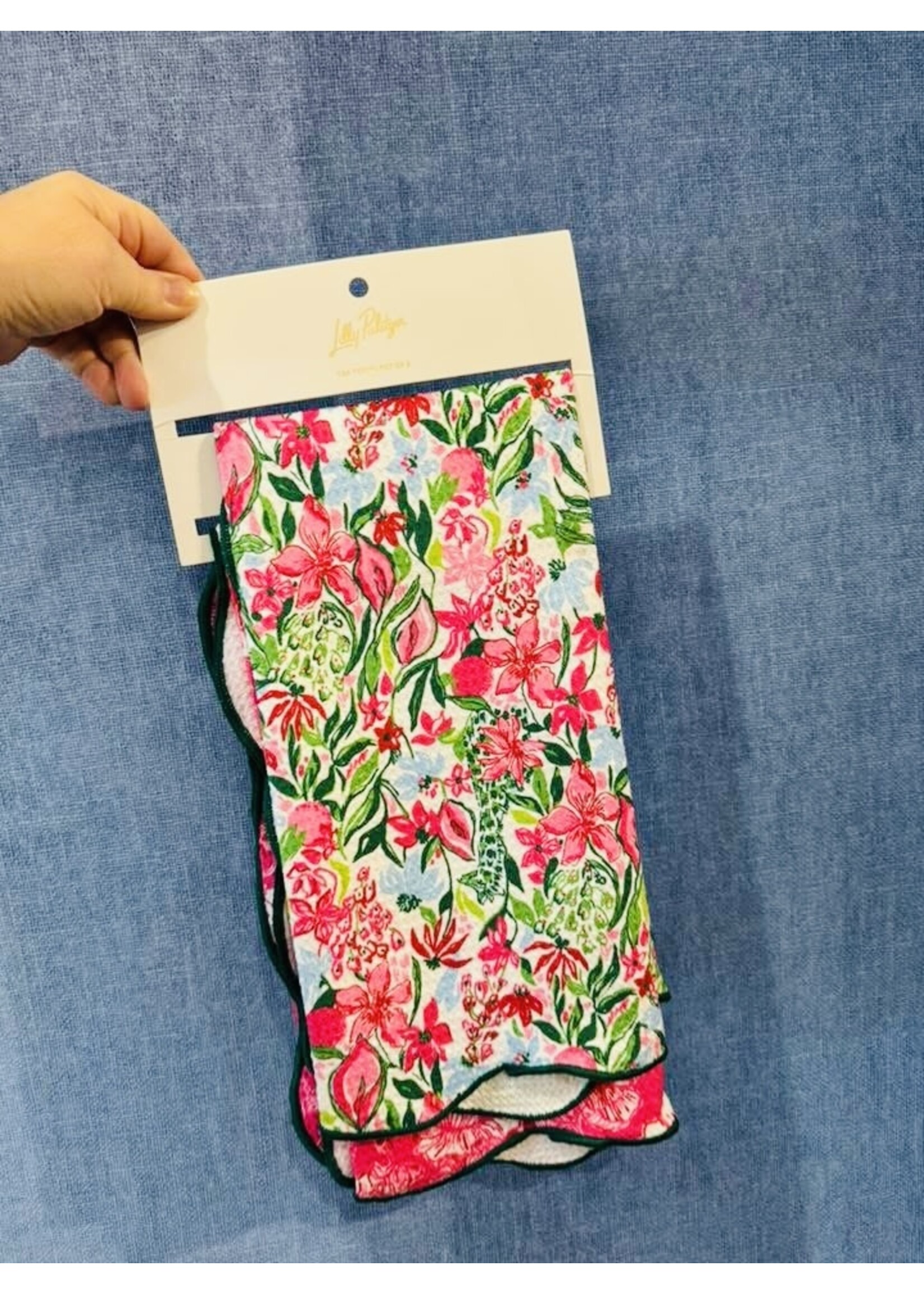 Lilly Pulitzer Lilly Pulitzer Tea Towel Set - Feeling Poppy/Glowing Gardens