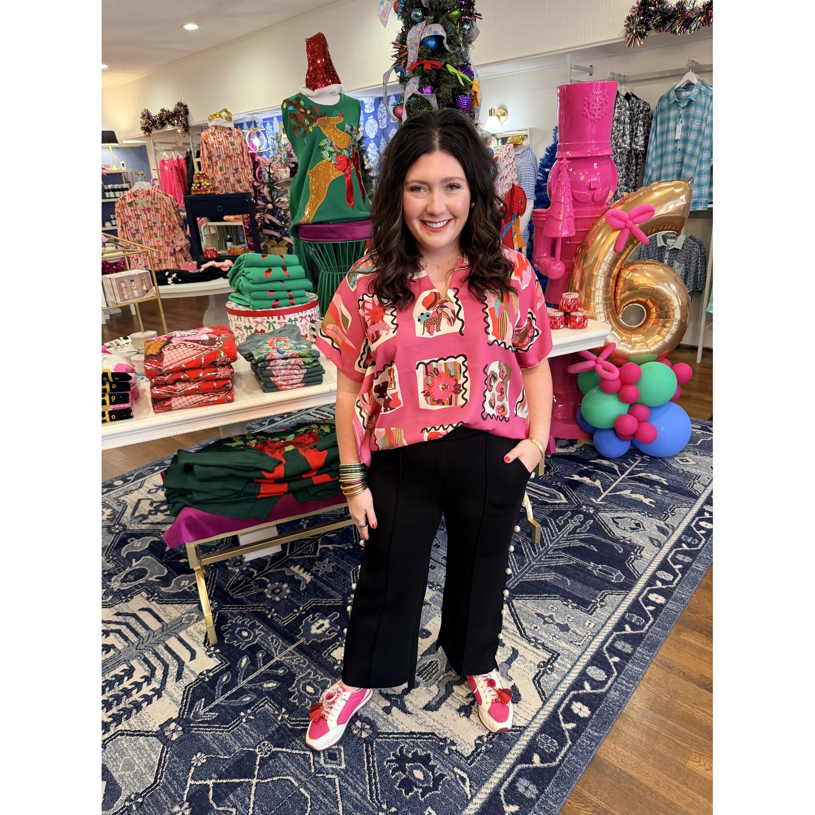 Crosby by Mollie Burch Crosby Maggie Tunic - Memory Lane