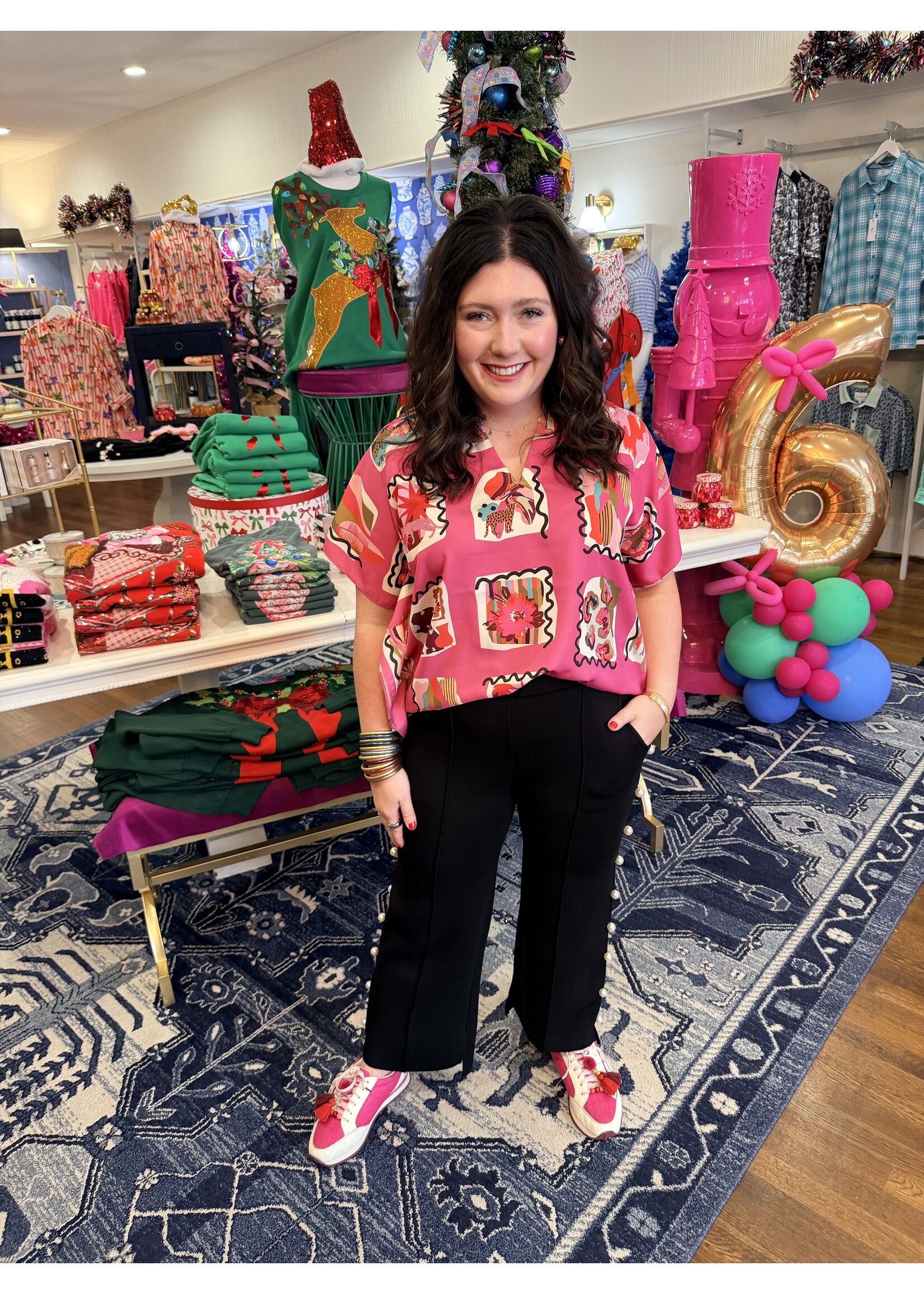 Crosby by Mollie Burch Crosby Maggie Tunic - Memory Lane